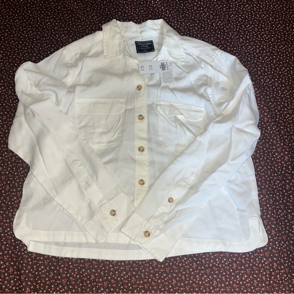 White Button-Up Shirt